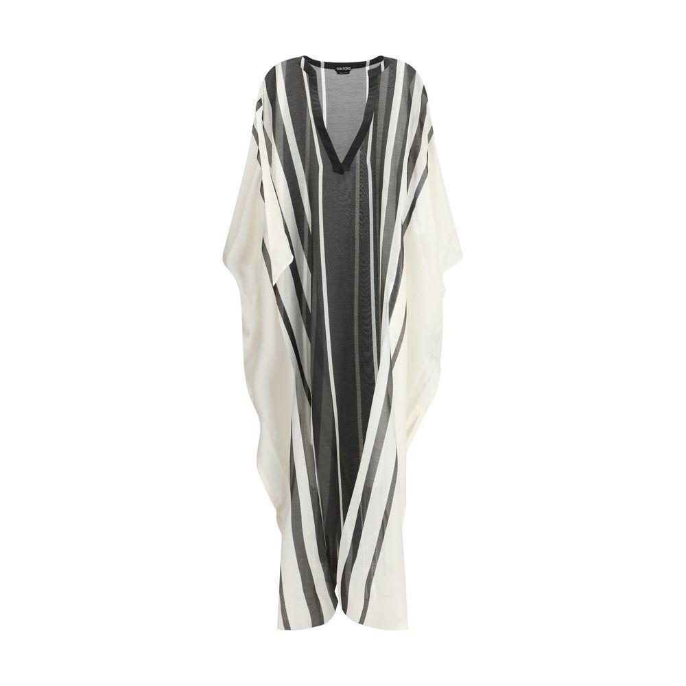 Tom Ford Silk kaftan Dress TO-KF0062FAP240XJBBL-S-M