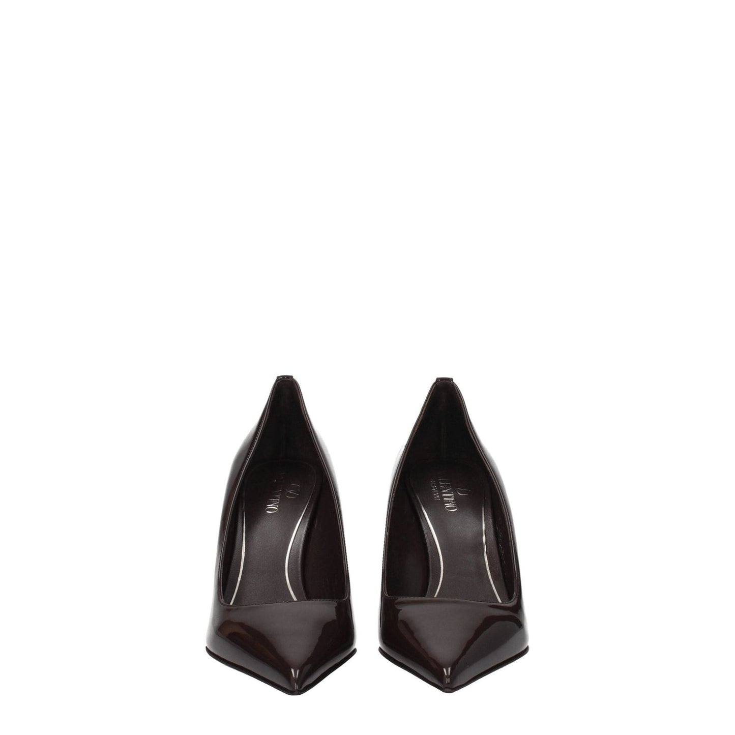 Valentino Garavani Brown Leather High Heel Pumps VA-8547391766793-EU37/US7