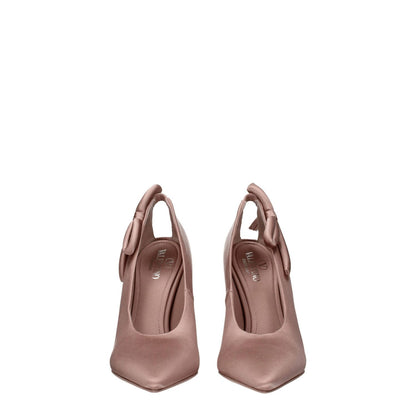 Valentino Garavani Pink Satin High Heel Pumps