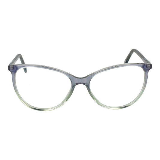 Andy Wolf Gray Unisex Glasses Frame with full-rim cat eye design in acetate material.