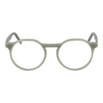 Andy Wolf Gray Unisex Glasses Frame in full-rim acetate panto style with 50-18-145 size, featuring grey frame and demo lenses.