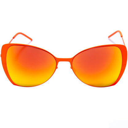 Italia Independent Red Metal Sunglasses