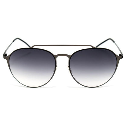 Italia Independent Gray Metal Sunglasses