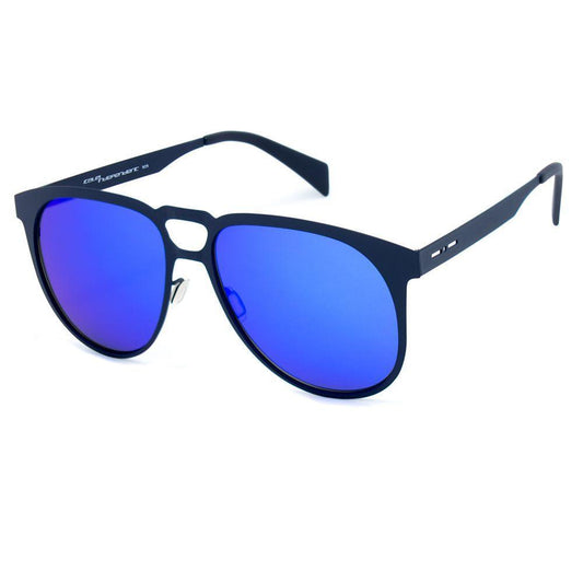 Italia Independent Black Metal Sunglasses