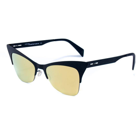 Italia Independent Black Metal Sunglasses