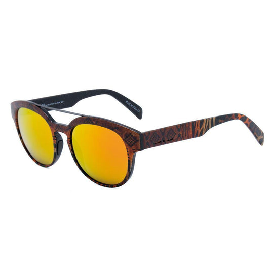 Italia Independent Brown Acetate Sunglasses