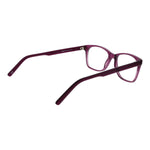 Andy Wolf Purple Unisex Glasses Frame in full-rim acetate with demo lenses, featuring a sleek rectangular design.