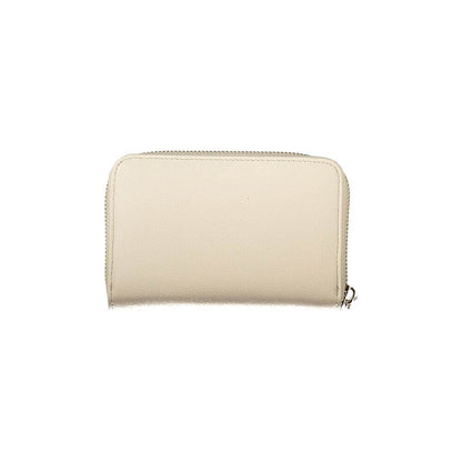 Guess Jeans Beige Polyethylene Wallet