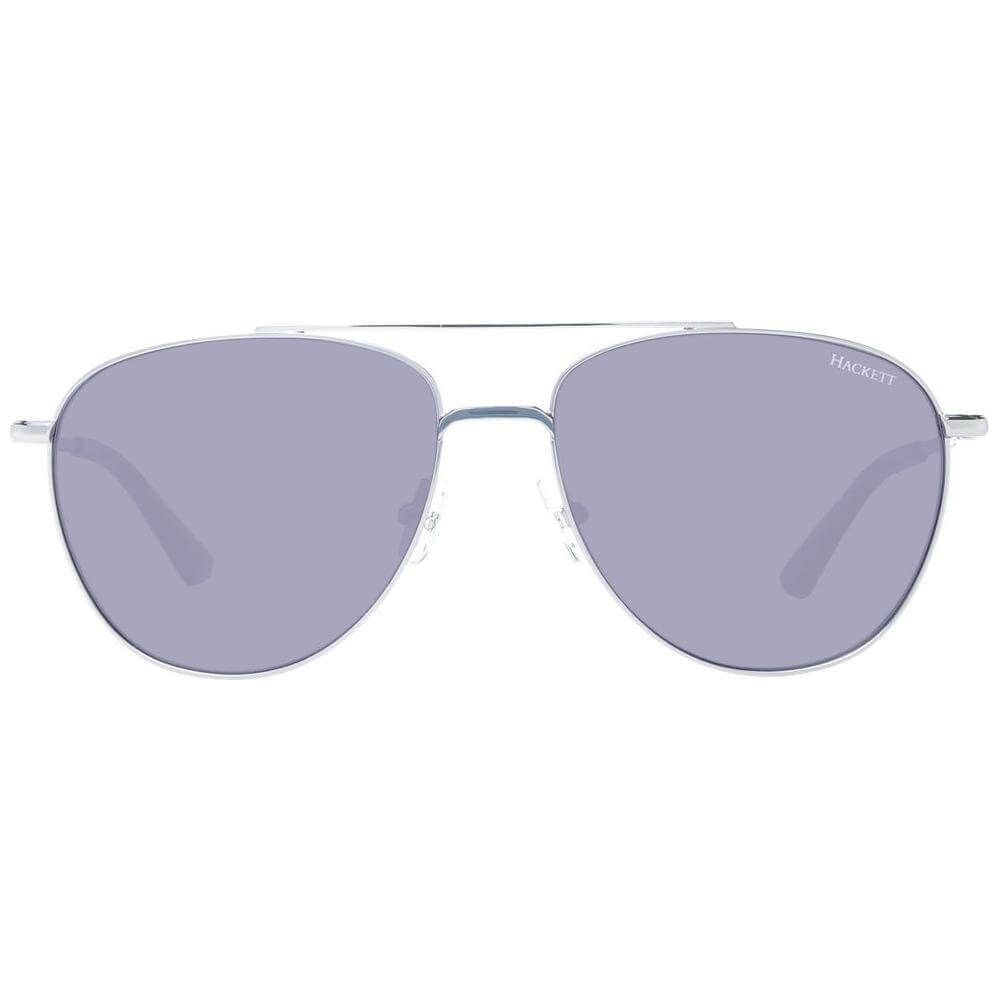 Hackett Gray Stainless Steel Sunglasses