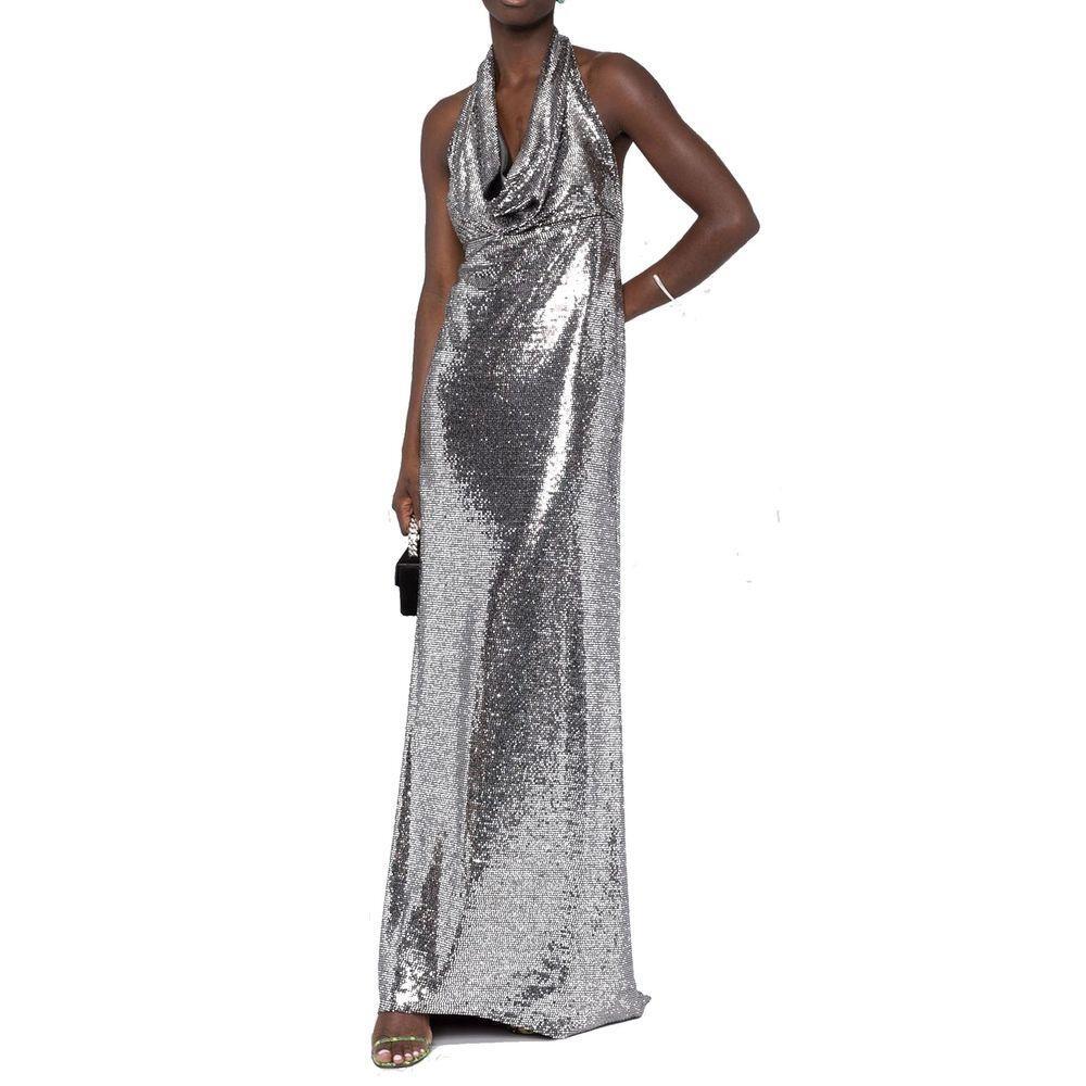 BLANCA VITA Sequin-Embellished Long Dress BL-8735248744660-42