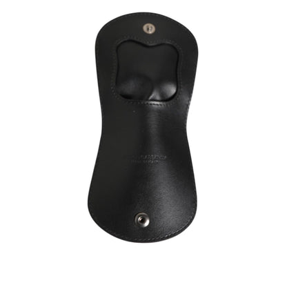 Dolce & Gabbana Burgundy Exotic Skin Coin Condom Case Holder Pocket Wallet