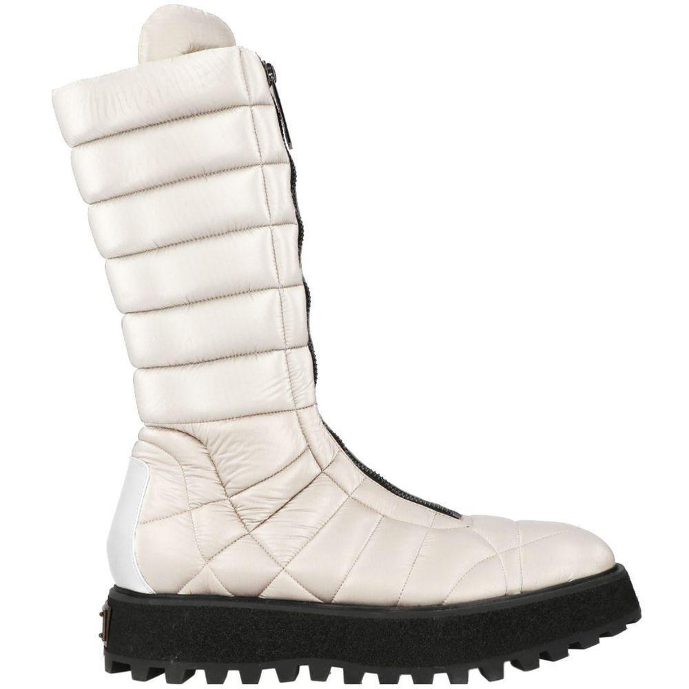 Dolce & Gabbana White Nylon Boot DO-15943-EU43/US10