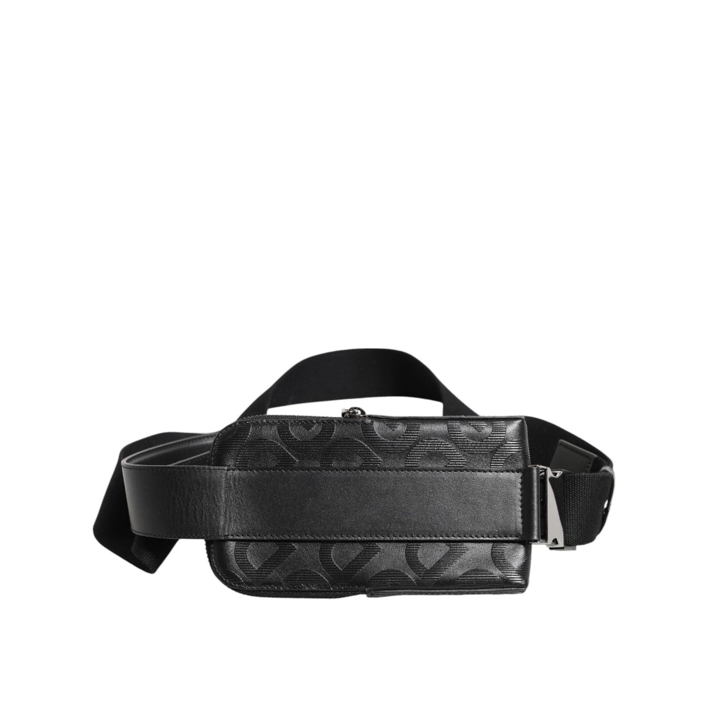 Dolce & Gabbana Gray DG Logo Mania Purse Phone Belt Waist Men Borse Bag BAG4662