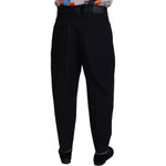 Dolce & Gabbana Black CottonStretch Loose DenimTrouser Jeans