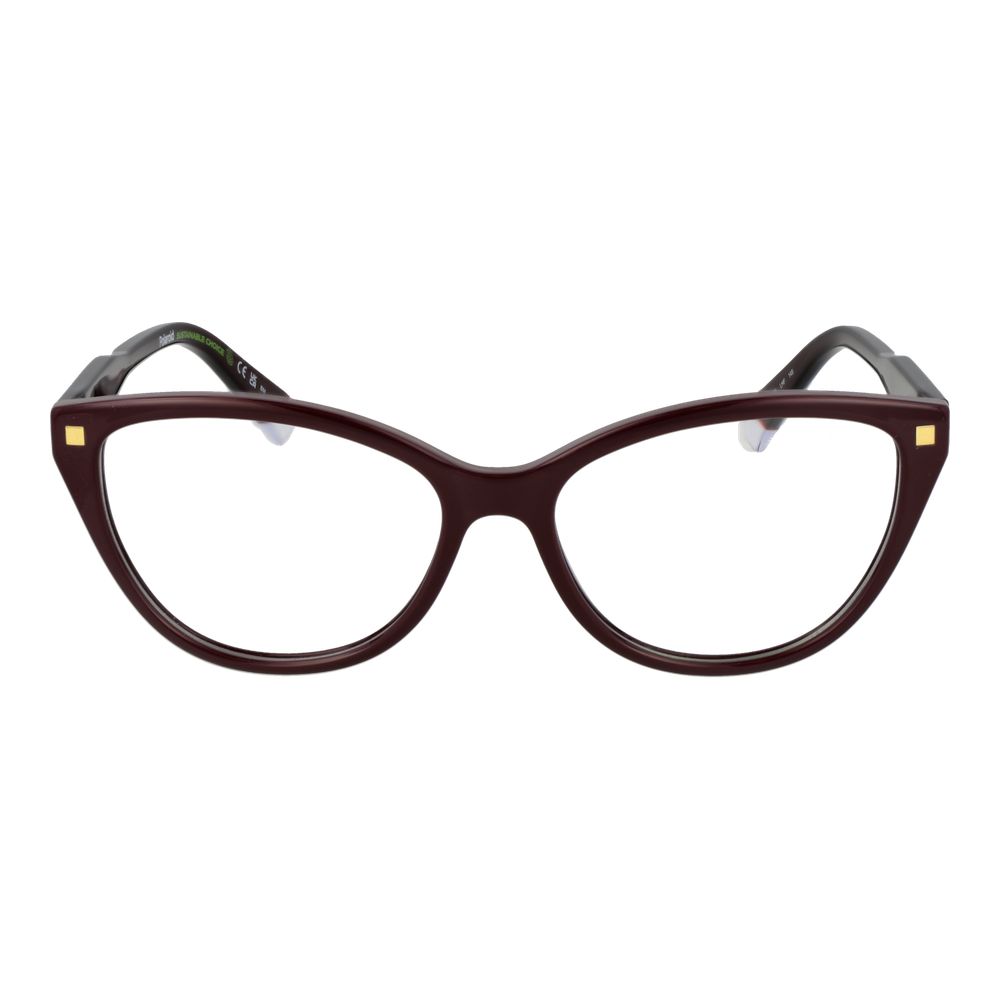 Polaroid Burgundy Plastic Glasses (Frames)