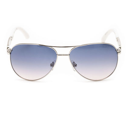 Guess Gray Metal Sunglasses