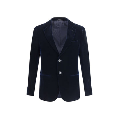 Giorgio Armani Black Viscose Blazer