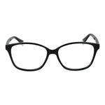 Polaroid Black Women Glasses Frame, full-rim rectangular spectacles in black polyamide with demo lenses, size 55-15-145.