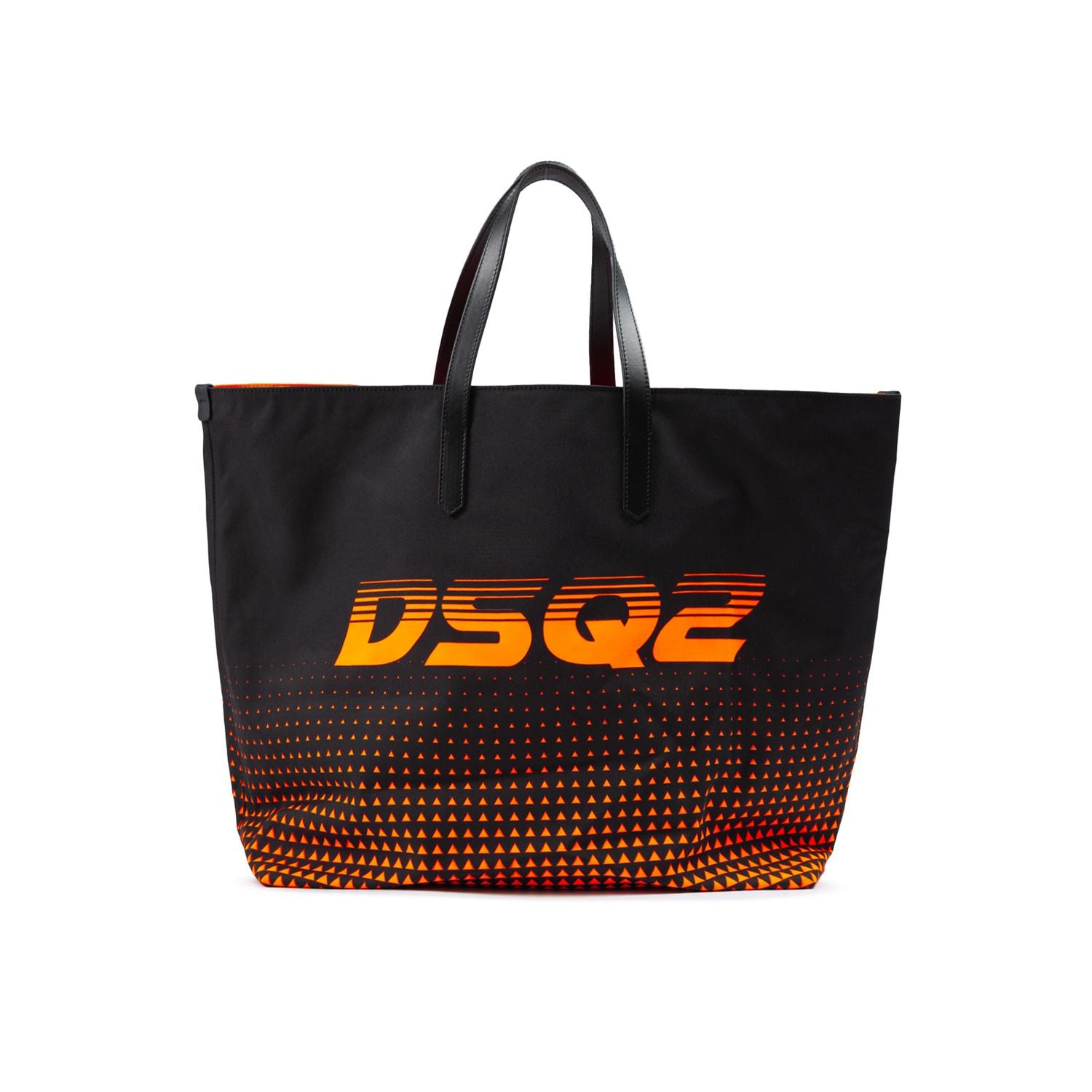 Dsquared² Bicolour Polyester Logo Shopping Bag