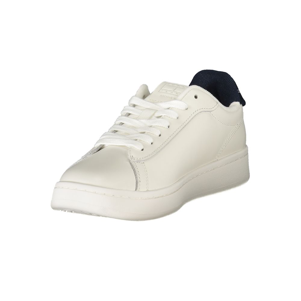 Tommy Hilfiger White Leather Women Sneaker