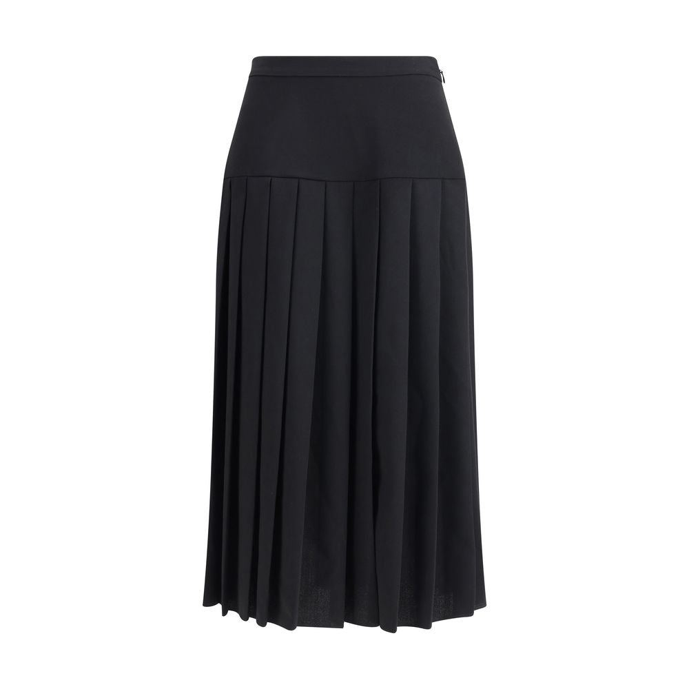 Alessandra Rich Pleated midi Skirt AL-FABX42270900-IT42 | L