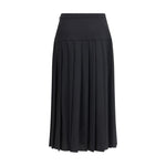 Alessandra Rich Pleated midi Skirt AL-FABX42270900-IT42 | L