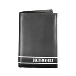 Bikkembergs Black Leather Wallet BI-15703