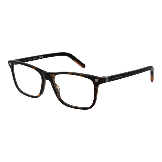 Ermenegildo Zegna Brown Acetate Glasses (Frames)