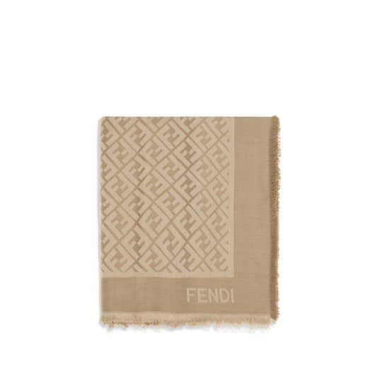 Fendi Silk FF Shawl FEFXT069AJW7F0QB8BB