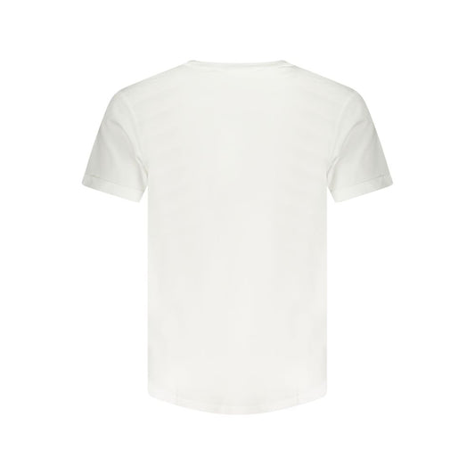 Calvin Klein White Cotton Men T-Shirt CA-39447-S
