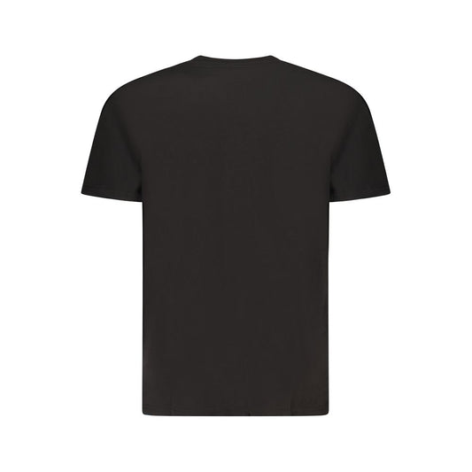 Tommy Hilfiger Black Cotton Men T-Shirt TO-39467-S