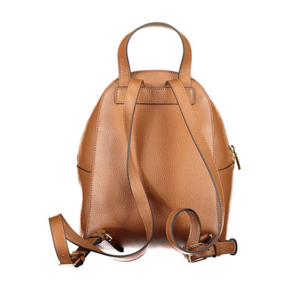 Coccinelle Brown Leather Backpack