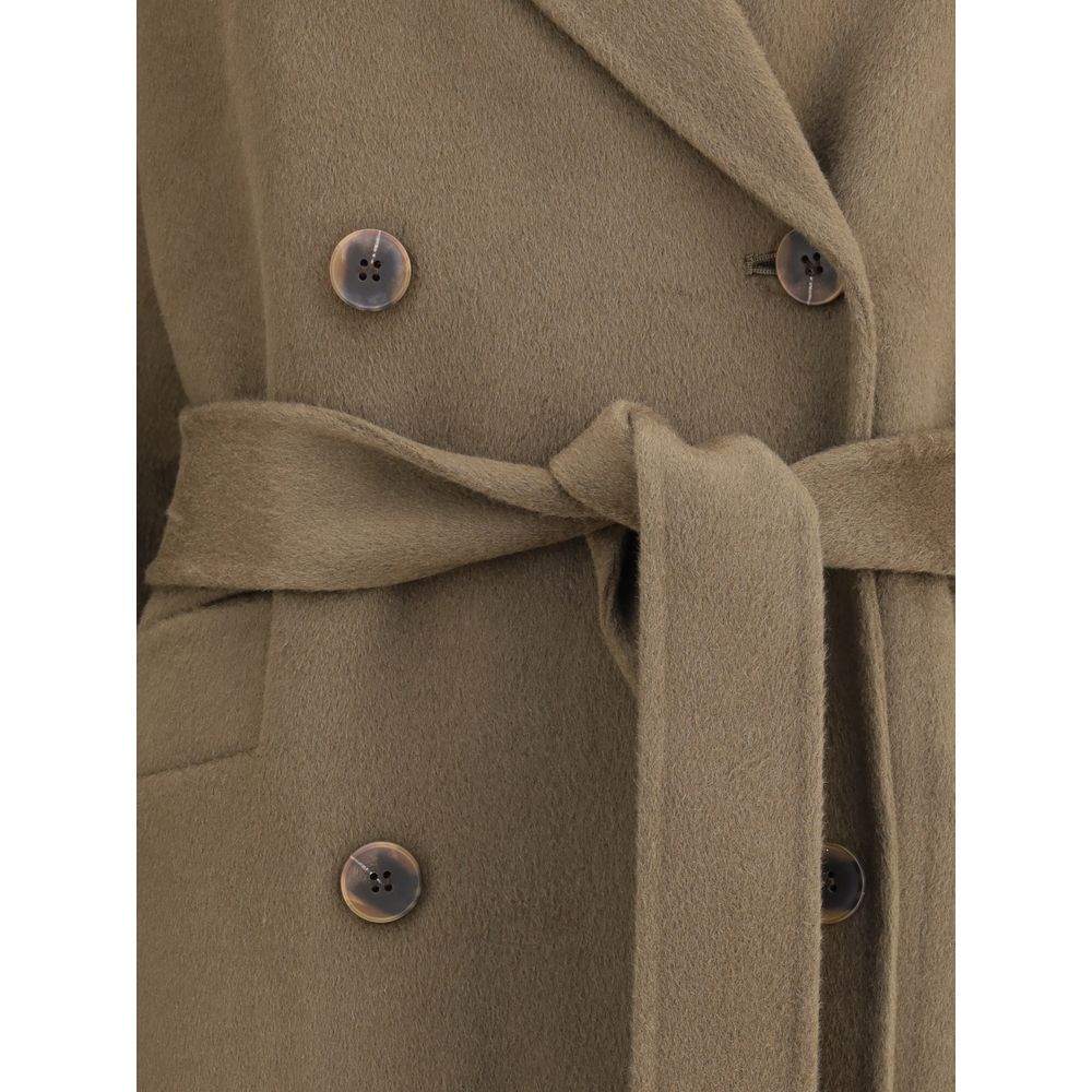 Dynamis Studio Brown Wool Coat