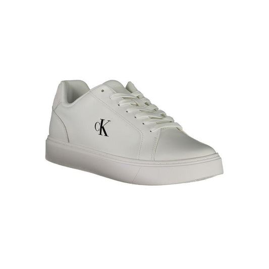 Calvin Klein White Leather Men Sneaker CA-39606-EU40/US7