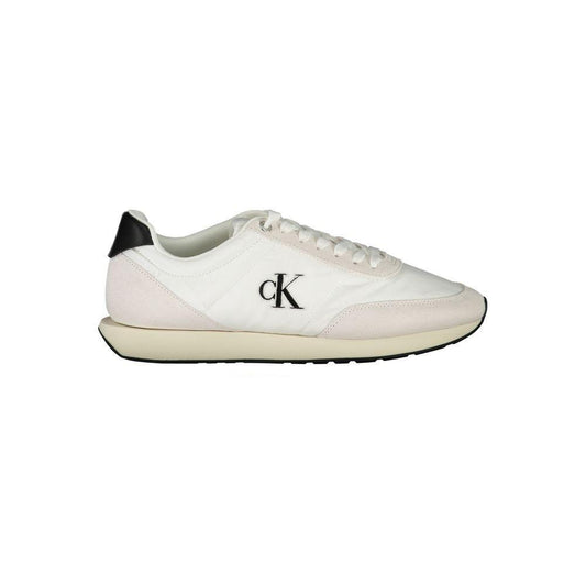 Calvin Klein White Polyester Men Sneaker CA-39607-EU40/US7