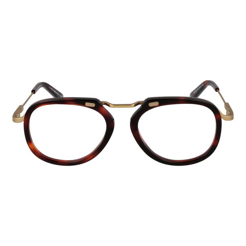 Ermenegildo Zegna Red Metal Glasses (Frames)