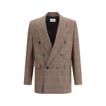 Saint Laurent Beige Wool Blazer