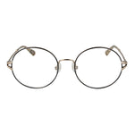 Christian Lacroix Beige Women Glasses Frame, full-rim metal round style, 51-18-135 size
