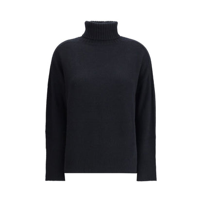 Allude Black Cashmere Cashmere Sweater