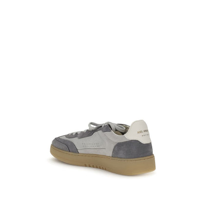 Axel Arigato Gray Leather Low Top Sneakers