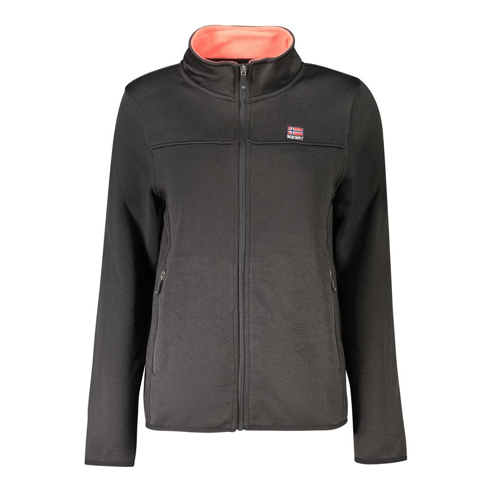 Norway 1963 Black Polyester Women Sweater