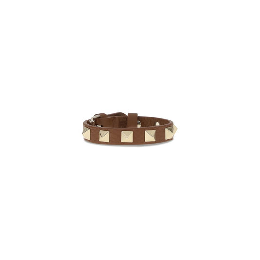 Valentino Garavani Brown Metal Bracelet