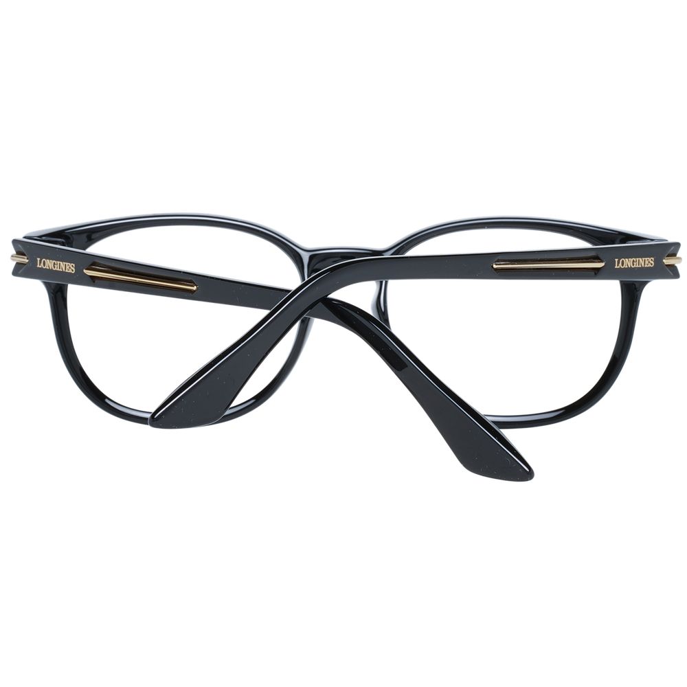 Longines Black Plastic Glasses (Frames)