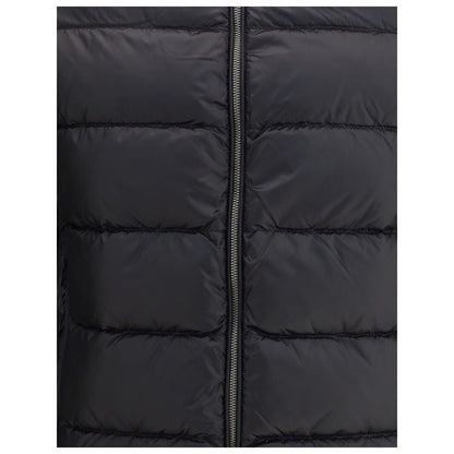 Parajumpers Black Polyamide Jacket Coat