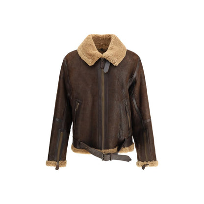 Belstaff Brown Lamb Ovis Aries Aries Clothing