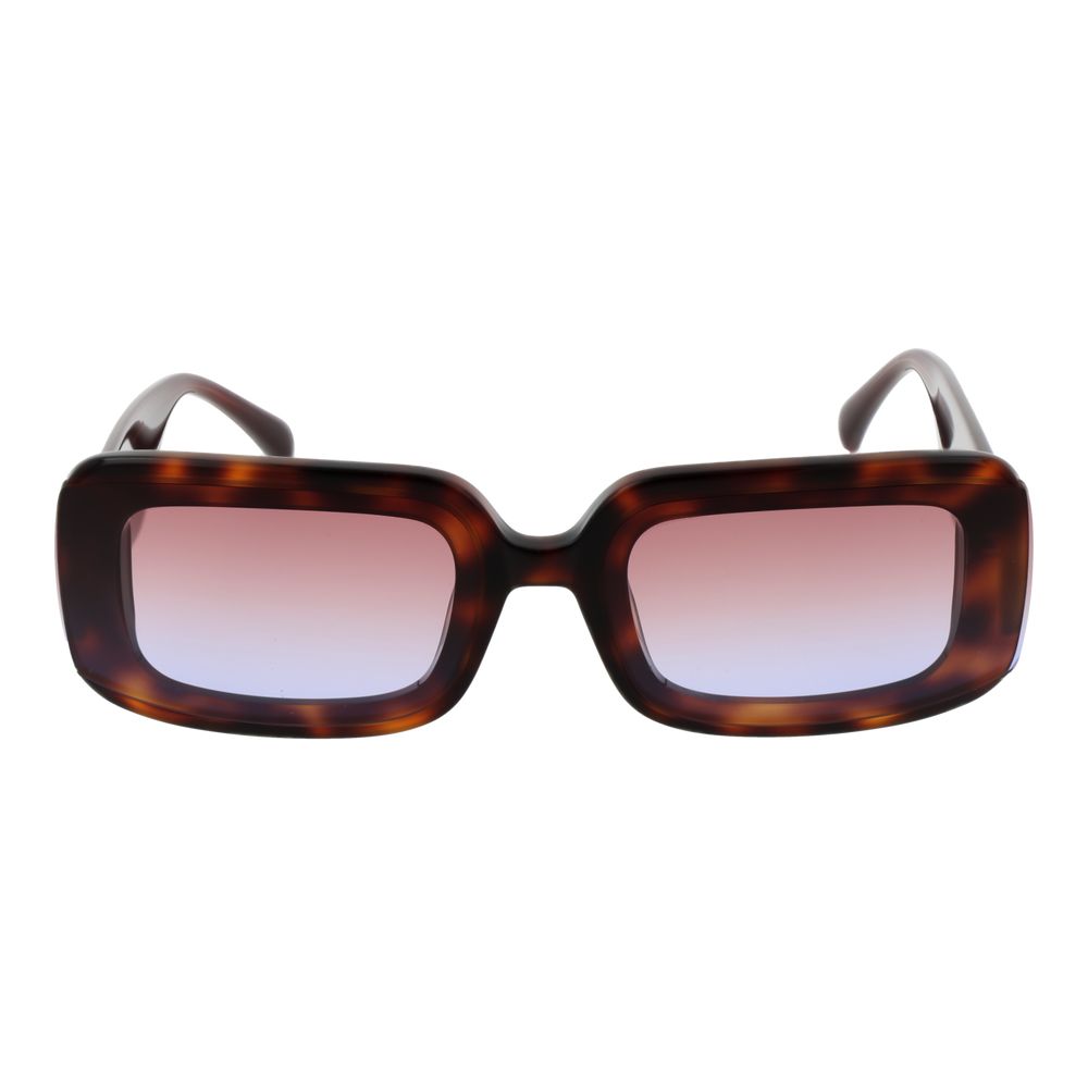 Maje Brown Women Sunglass with full-rim acetate frame and gradient lenses, offering 100% UVA & UVB protection.