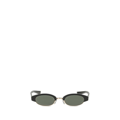 Alexander McQueen Black Acetate Sunglasses