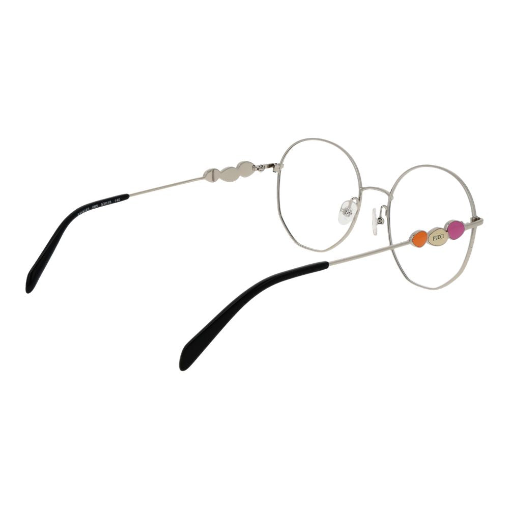 Emilio Pucci Black Metal Glasses (Frames)