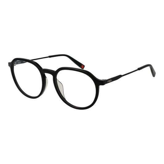 Fila Black Stainless Steel Glasses (Frames)