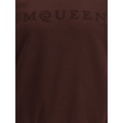 Alexander McQueen Brown Cotton Sweatshirt